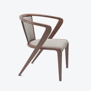 Curved Back Rest Chair